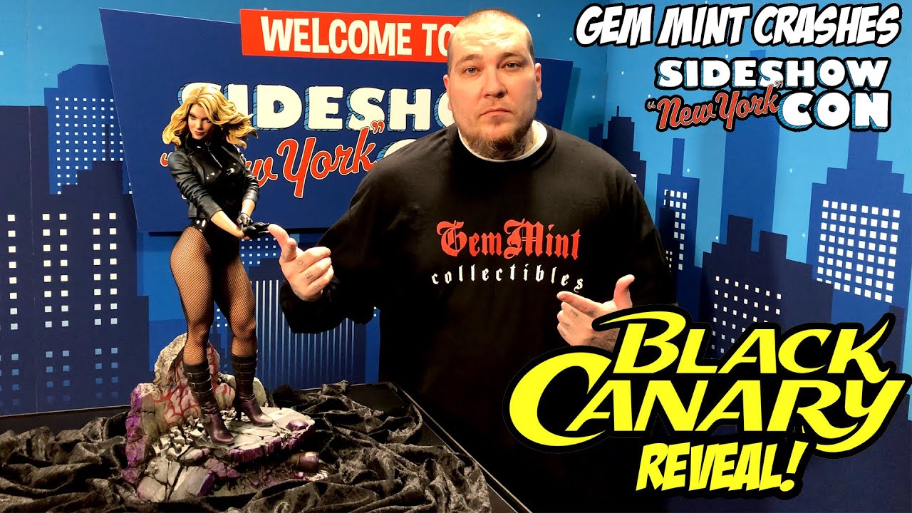 BLACK CANARY Statue Reveal! | Sideshow "New York" Con 2020