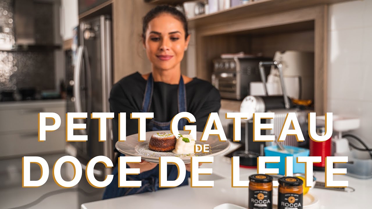 Petit Gateau de Doce de Leite! | ROCCA EM CASA com Luri Toledo #9