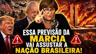URGENTE! Márcia Sensitiva faz PREVISÃO ASSUSTADORA para o BRASIL: "TRUMP VAI AGIR?"