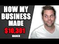 How my Business Made $10,321 in March 2021 - Income Report