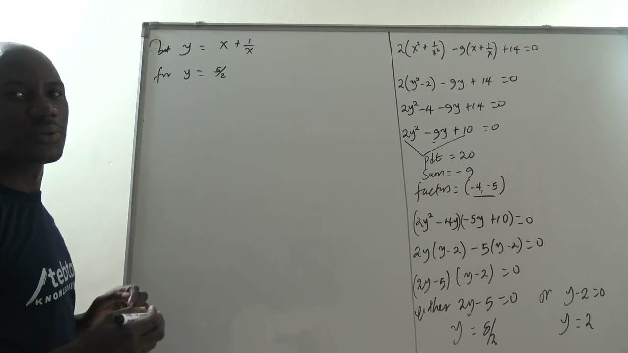 MORE EXAMPLES ON EQUATIONS 3