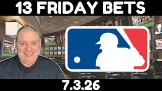 Friday MLB Picks - 7/3/26 l Craig Trapp MLB Betting Picks & Predictions