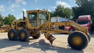1990 Cat 140G Motor Grader with Ripper