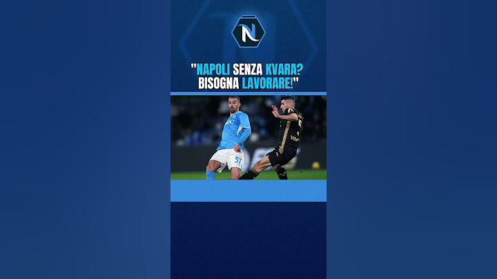 NAPOLI SENZA KVARA? BISOGNA LAVORARE!💥 #kvaratskhelia #conferenzastampa #notizienapoli