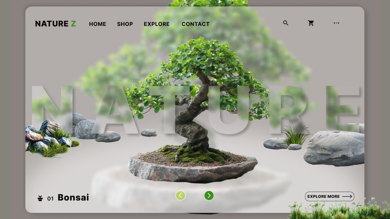 Easy Stunning UIUX Web Landing Page Design using Figma - YouTube