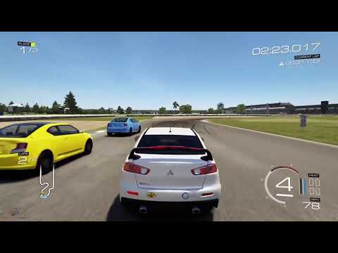 Forza Motorsport 5 INDIANAPOLIS GP Lancer Evolution X GSR XBOX Series Gameplay