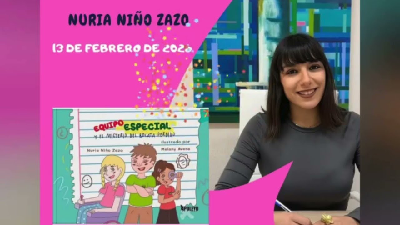 ENCUENTRO CON LA AUTORA NURIA NIÑO ZAZO