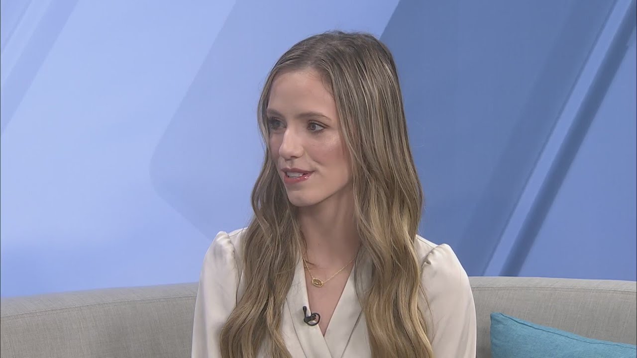 Jessica Rhodes graduates at 20 with her masters - YouTube