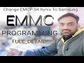 EMMC Programming Change EMCP SK_hynix to Samsung Full Detail