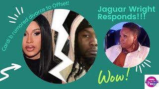 Jaguar Wright reacts to Cardi B & Offset rumored divorce…