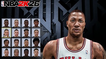 Best Derrick Rose Face Creation NBA 2K26