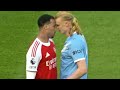 Haaland Vs Gabriel Fight Manchester City Vs Arsenal 