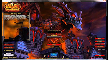 Cataclysm Login Screen