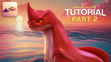 Nomad Sculpt 3D Tutorial Part 2