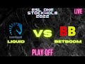 Прямая трансляция ! BetBoom vs Liquid Play OFF  ESL One Stockholm 2022 BO3/Dota Major Stockholm