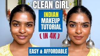 easy ✨clean girl✨ INDIAN makeup tutorial | Minimal Soft Glam Makeup (affordable) | Shalini Mandal screenshot 2