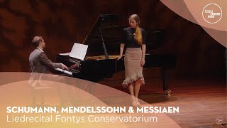 Schumann, Mendelssohn & Messiaen | Liedrecital | Fontys Conservatorium | TivoliVredenburg (2022)