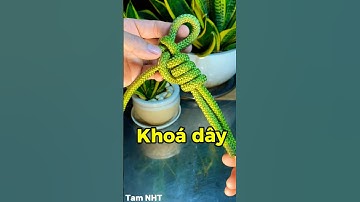 Một nút thắt khoá dây đơn giản nhưng rất chắc chắn #knot #chiasekinhnghiem #meovatcuocsong #Shorts