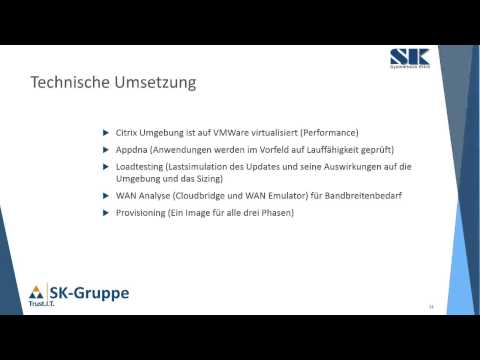 Betriebskonzept meiner Citrix-Umgebung