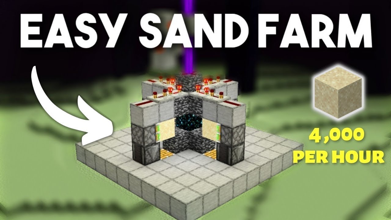 how to make sand duper in minecraft pc bedrock or java |minecraft#love ...