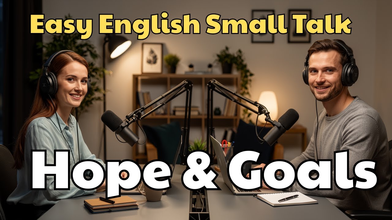 How to Talk About Hope and Goals in English (Easy Speaking Practice)