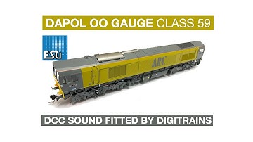 Dapol Class 59 DCC Sound Fitted By Digitrains (ESU Version)
