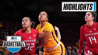 Rutgers at Minnesota | Big Ten Women's Basketball | Feb. 17, 2022