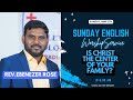 Is christ the Center of your family | Kukatpally Baptist Church |12th Mar 2023 | Rev.G.Ebenezer Rose