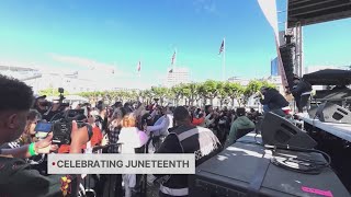 Juneteenth celebrated at Oakland's Lake Merritt