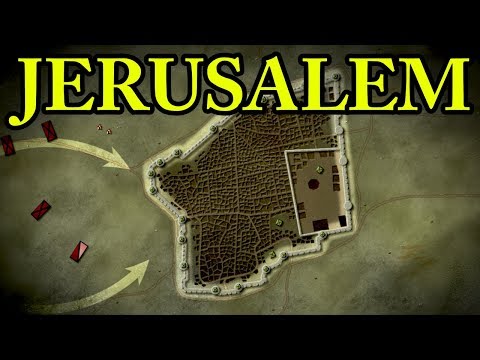 First Crusade: Siege of Jerusalem 1099 AD