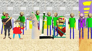 Everyone Helps Baldi! Best Mods  ALL PERFECT!