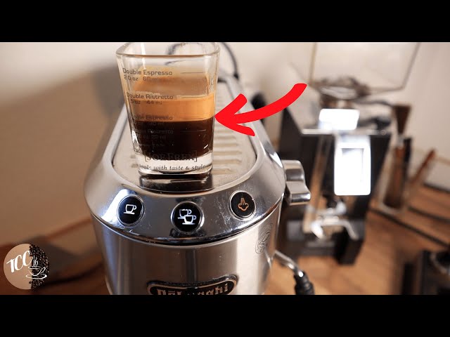 DeLonghi Dedica EC685 - Programming the Perfect Shot - YouTube