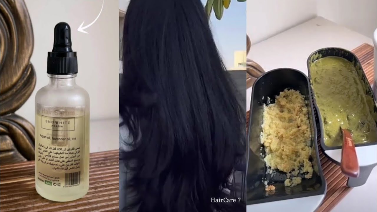 روتين عنايتي بشعري قبل وبعد وضع الماسكات وبعد الشاور ✨ وعد التركي