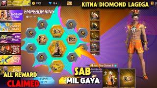 Emperor Ring Event Spin in free fire🔥2000Diomond mai sab mil Gaya😎#jeekugaming#viralvideo#freefire