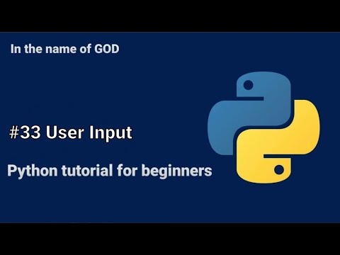 🐍 Python tutorial for beginners - User Input