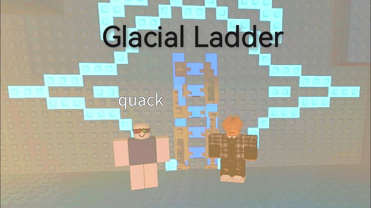 How to get Glacial Ladder Steep Steps Roblox! YouTube