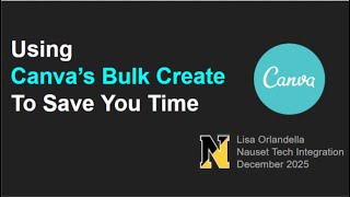 Canva's Bulk Create app will save you time!