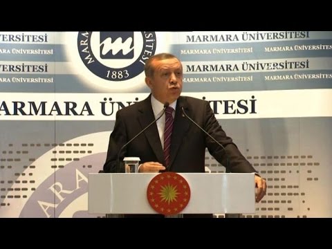 Erdogan slams modern