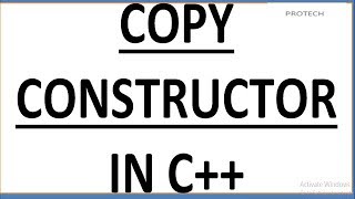 COPY CONSTRUCTOR IN C++ (HINDI)