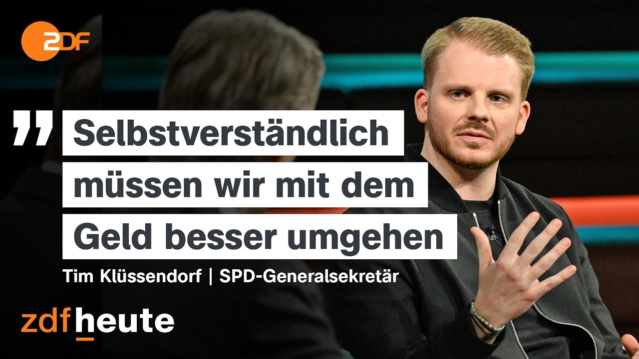 Sozialreformen: SPD-Generalsekretär kritisiert Vorschläge der Union | Markus Lanz vom 10. 02.2026