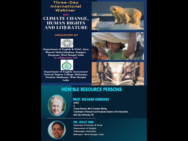 DAY 1 (14/03/2022): International Webinar on "Climate Change, Human Rights and Literature"