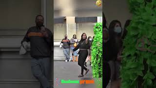 Bushman prank #scared #usa #scareprank #bushman #funnyprank