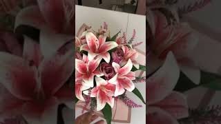 Making Arrangements Lilly Artificial Flowers Florist Sabir Ali The Bloom Box Co Pk