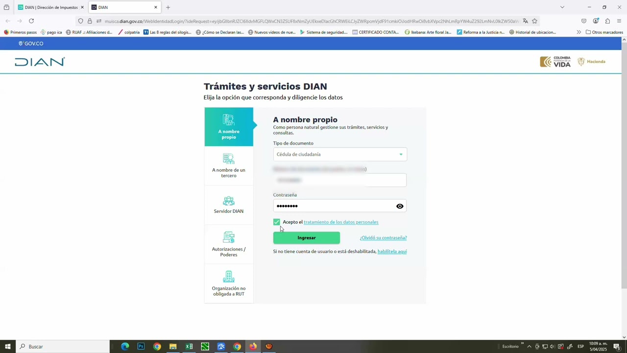 DESCARGAR  RUT PERSONAS NATURALES