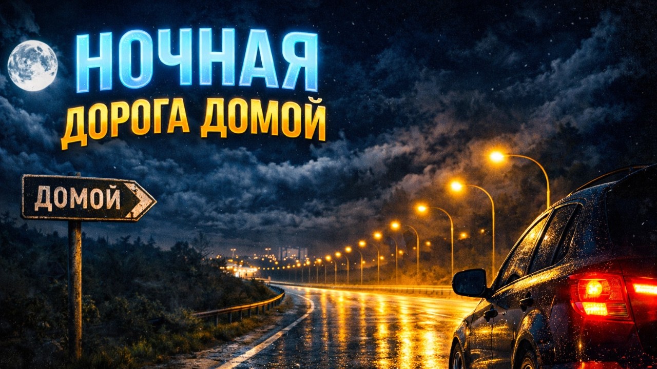 ДУШЕВНЫЙ ШАНСОН ДО СЛЁЗ — Ночная дорога домой