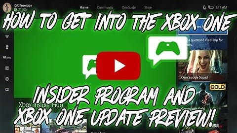 How to Join Xbox One Insider Program! and Xbox One Update Preview (Console Updates)