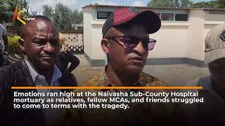 Nyandarua County mourns longest-serving nominated MCA killed in road accident.