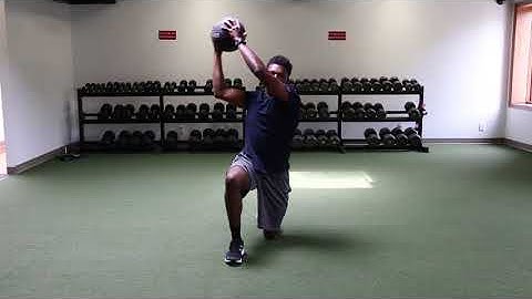 Half Kneeling Wood chop