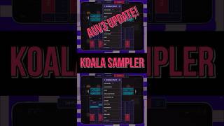 Koala sampler is auv3 ready!! You now can add fx inside koala! #koalasampler #auv3 #ipad