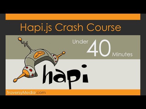 Hapi.js Framework Crash Course